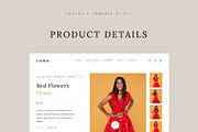 Loulou | Fashion E-commerce Template, a Landing Page Template by Skolastika Phoebe (Thumbnail 8 of 11)