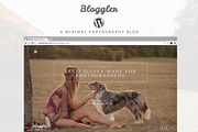 Bloggler Creative Blog, a WordPress Template by ThemeForces (Thumbnail 1 of 5)