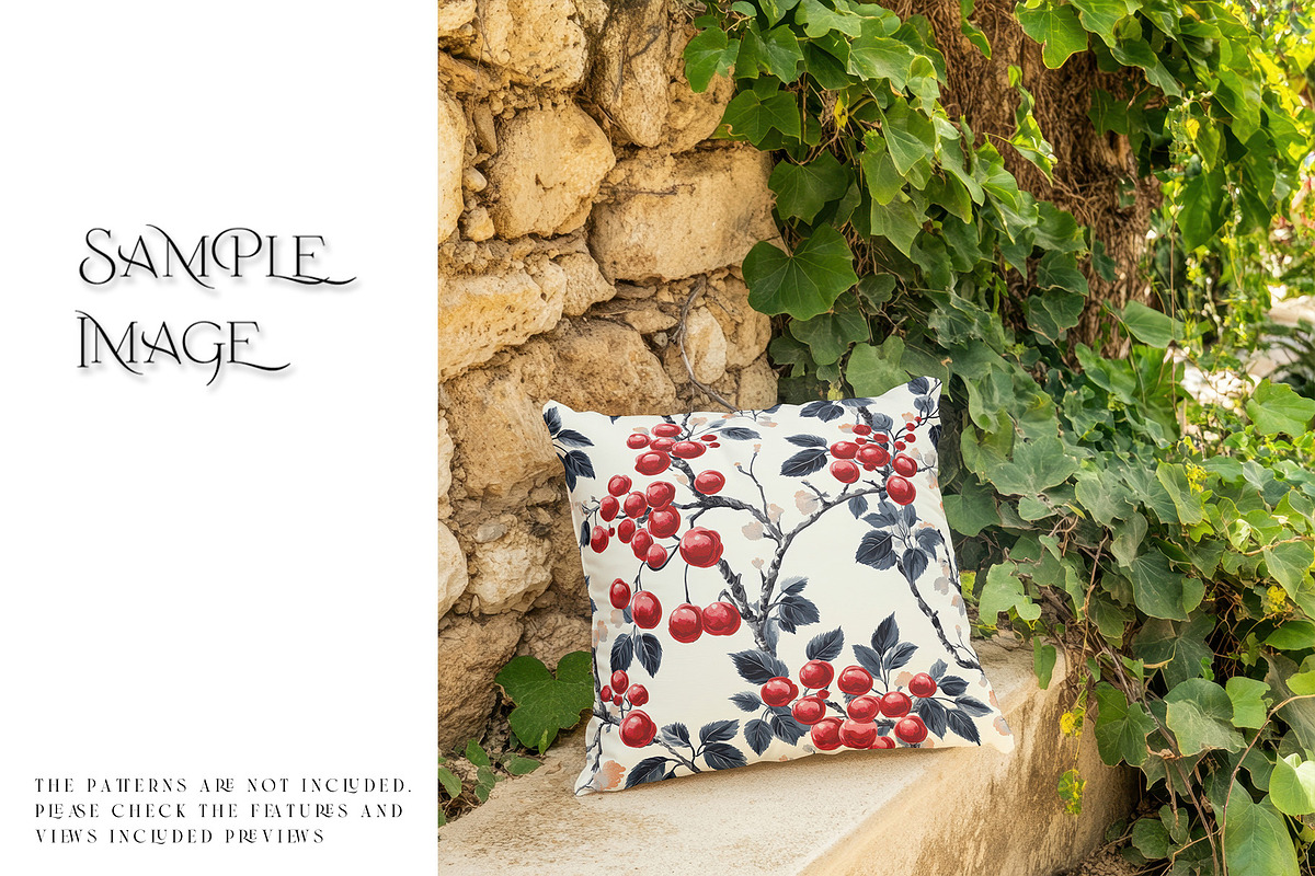 Outdoor Throw Pillows Mockups, a Product Mockup by mock-ups (Photo 9 of 10)