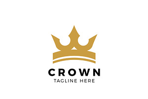 Crown Logo Design, a Branding & Logo Template by AlvinStd