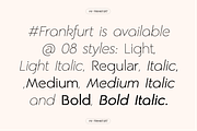 Frankfurt Sans - 8 Font Typeface, a Sans Serif Font by Harmonais Visual (Thumbnail 8 of 23)
