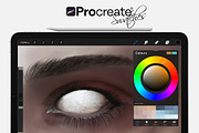Portrait Assets for Procreate, a Brush Add-On by FaeryDesign (Thumbnail 18 of 28)