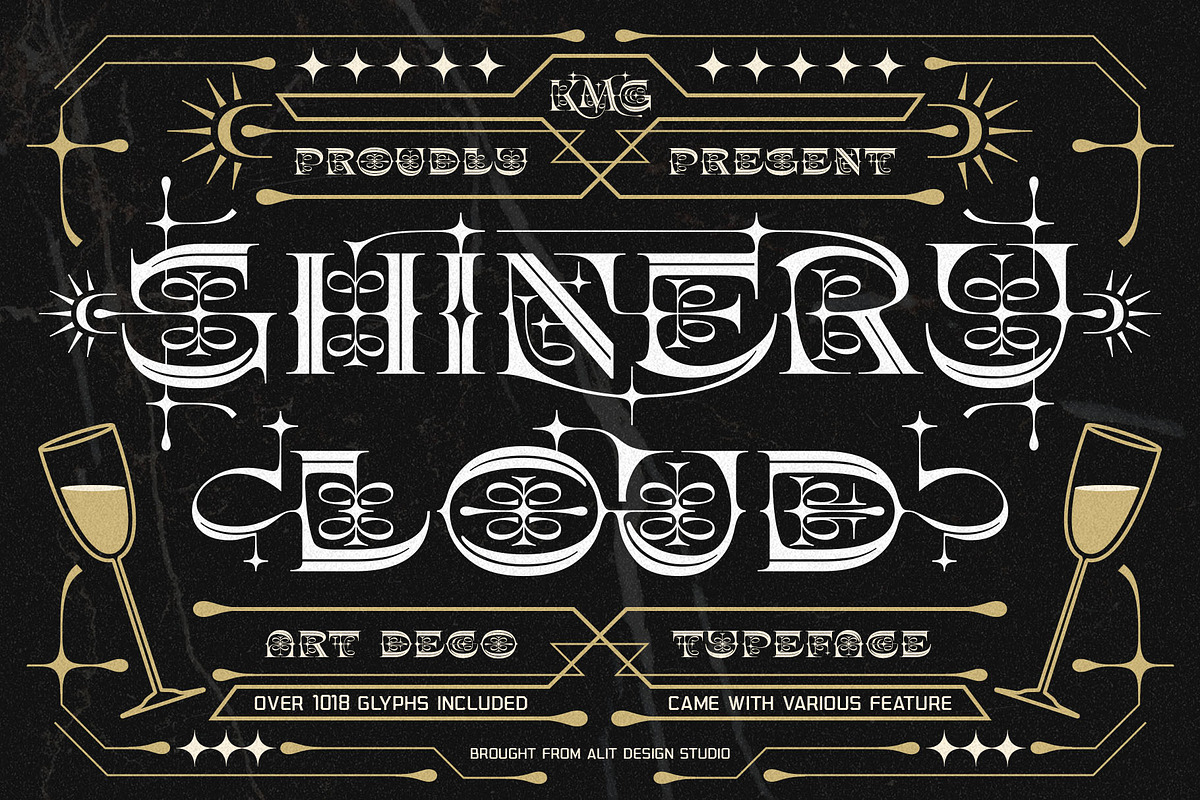Shinery Loud Typeface, a Serif Font by alit design (Photo 1 of 20)