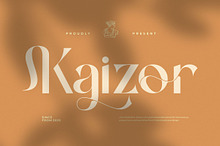 Kaizor || Minimalist Sans Serif Font