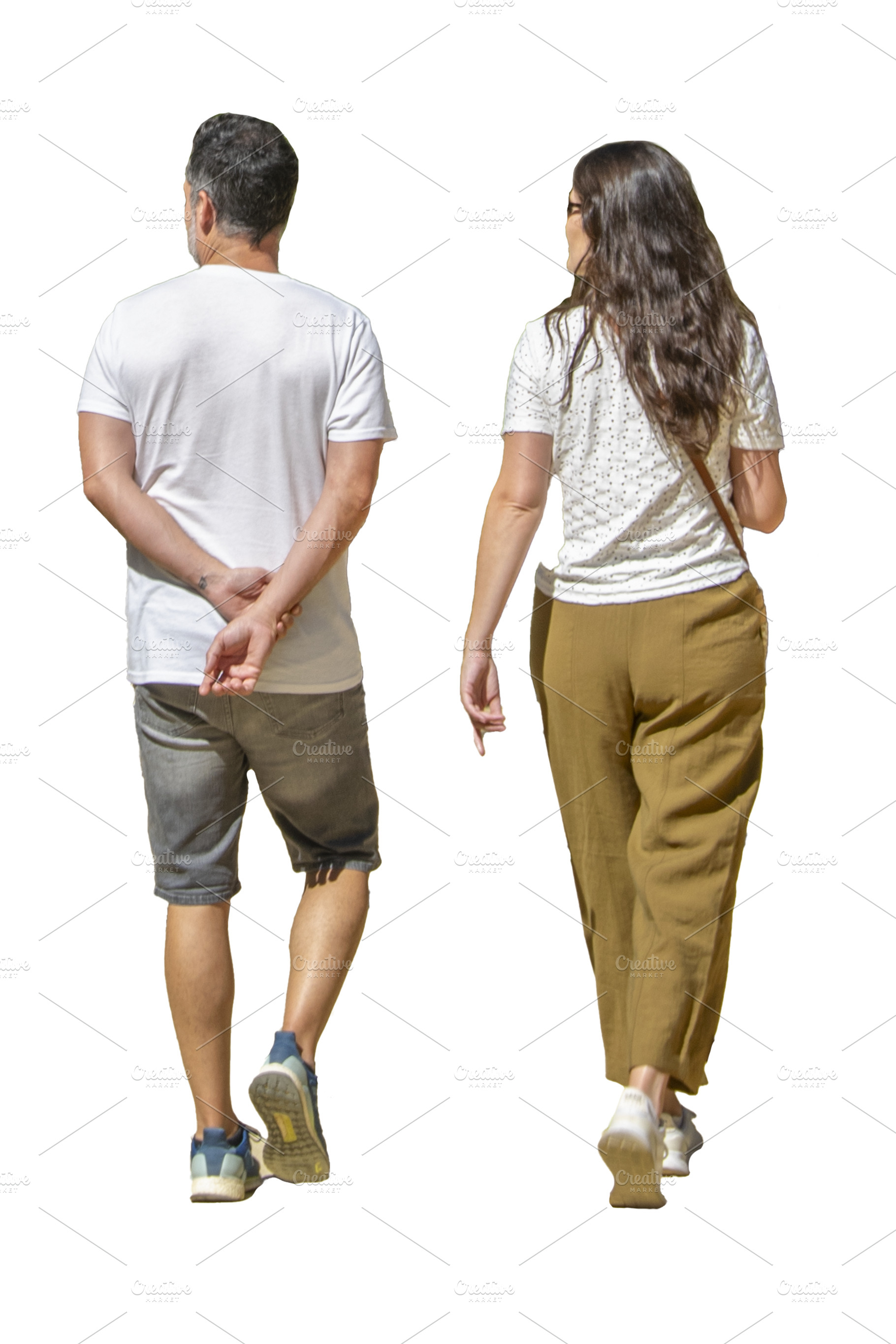 Adult couple walking photo, a Photo by DanFLCreativo