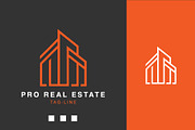 Modern Real Estate Line Art Logo, a Branding & Logo Template by design_proleague (Thumbnail 1 of 2)