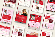 Bold Red Showit Template for Coaches, a Websites & App Template by Row Creative (Thumbnail 6 of 10)