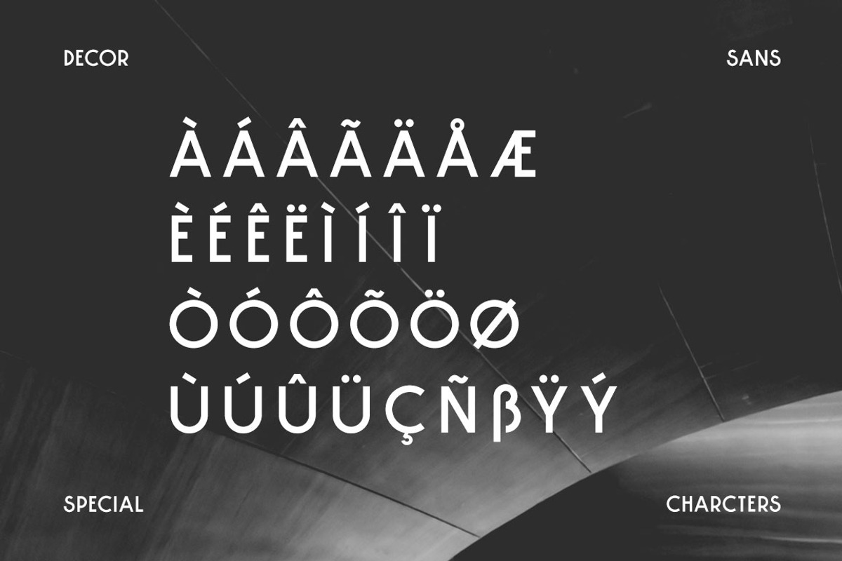 Decor Sans, a Sans Serif Font by Mark van Leeuwen (Photo 4 of 6)