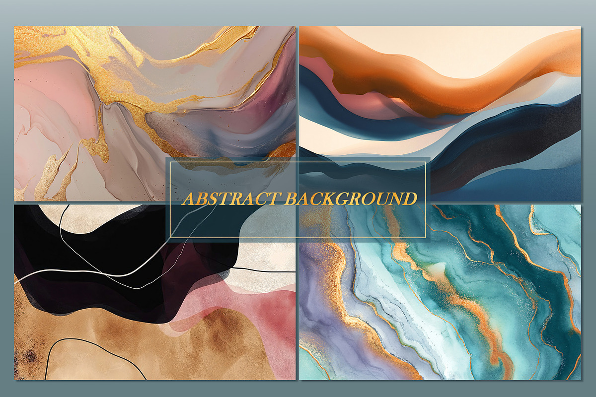 Abstract watercolor background, a Background Graphic by DamonYang's shop (Photo 2 of 7)