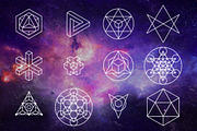 Esoteric Sacred Geometry Collection, an Illustration by Jeff Finley (Thumbnail 6 of 11)