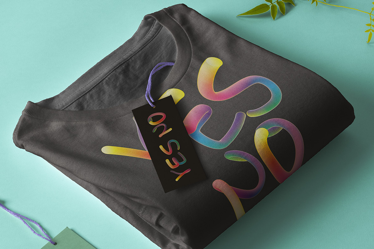 Rainbow Font, a Font by Handmadefont (Photo 4 of 9)