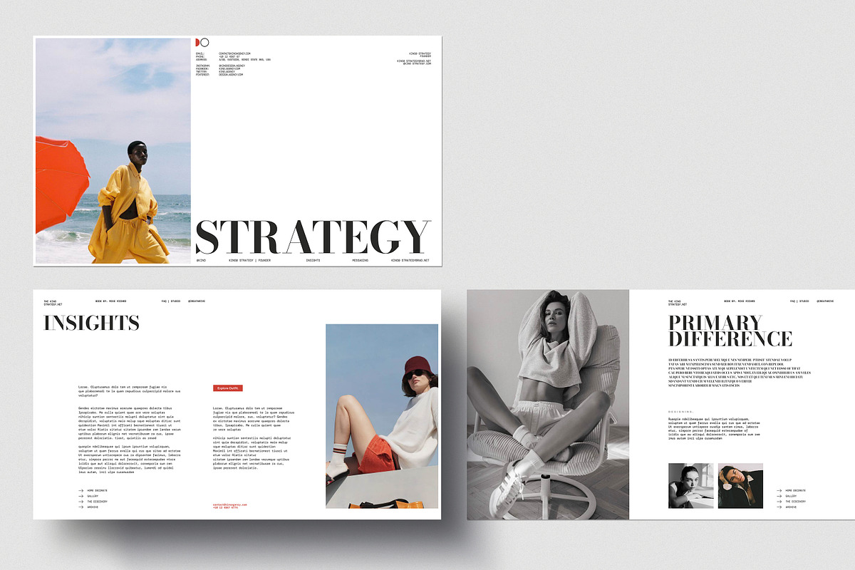 KINO | Brand Strategy, a Presentation Template by creathrivestudio (Photo 3 of 12)