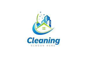 Cleaning Service Business Logo