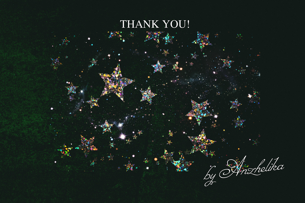 Shimmer Season: Holographic Tinsel, a Texture Graphic by Anzhelika (Photo 11 of 11)
