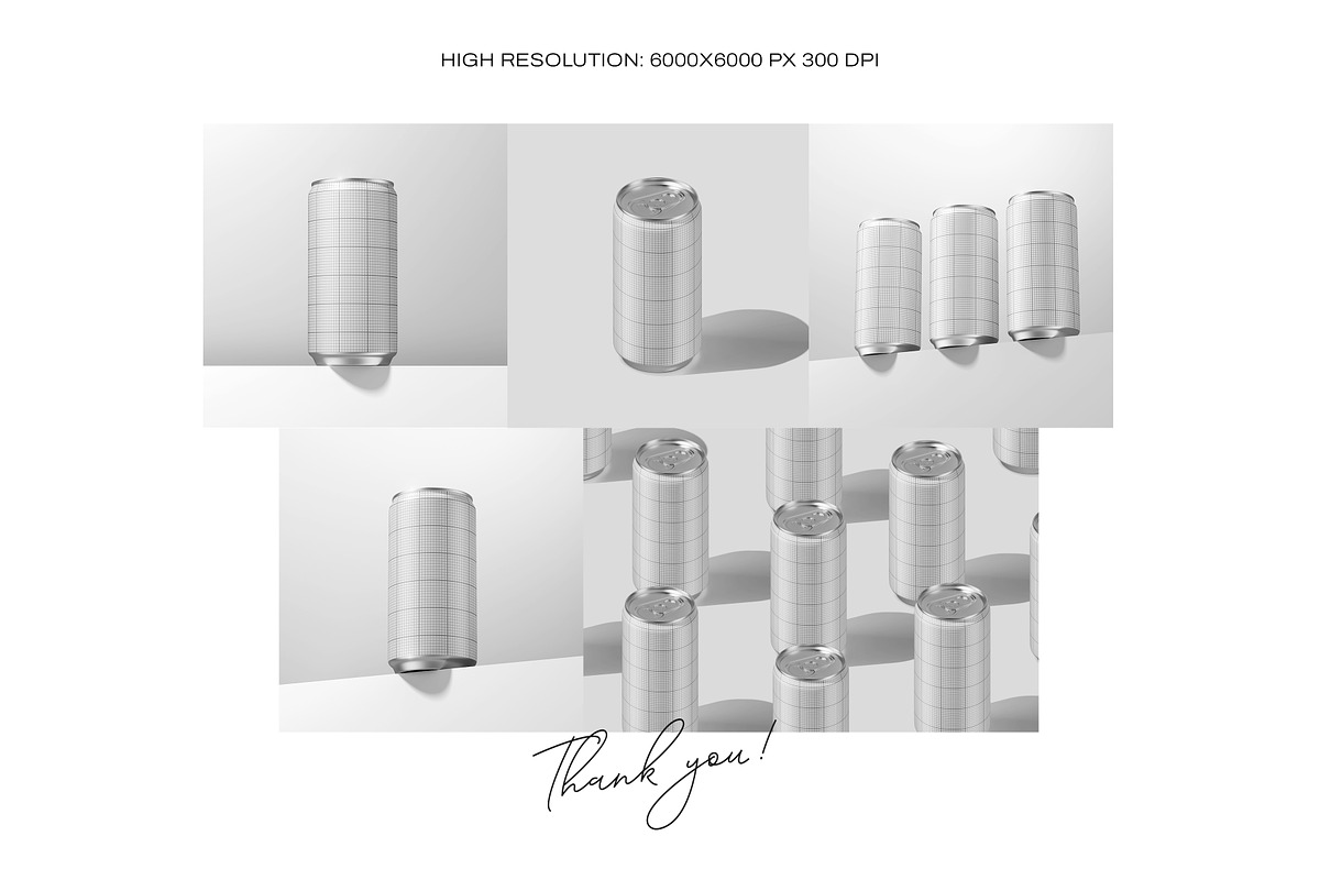 Drink Sleek Can - 8.4oz / 250ml, a Packaging Mockup by Grid&Glow (Photo 7 of 7)