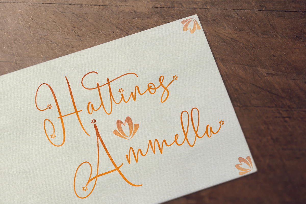 Battista, a Script Font by PollemSt (Photo 9 of 10)