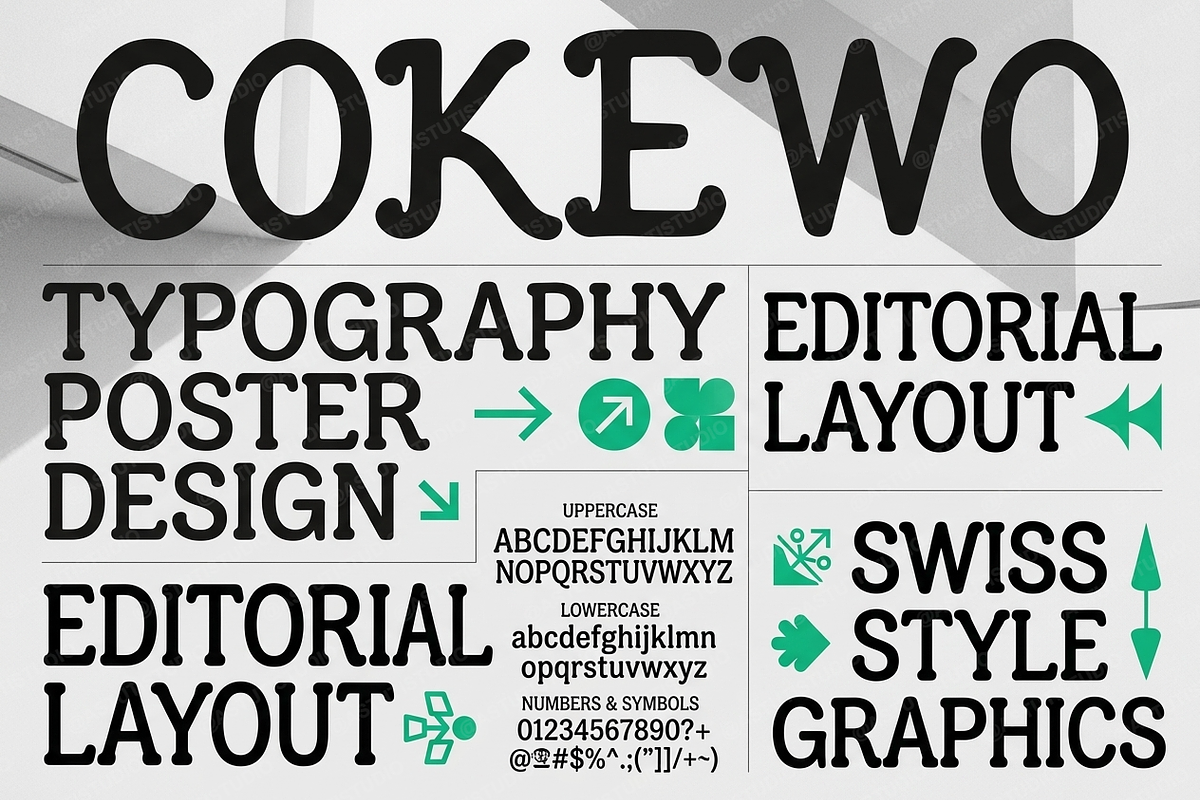 Cokewo - Refined Luxury Serif Typefa, a Serif Font by Astuti Studio (Photo 1 of 21)