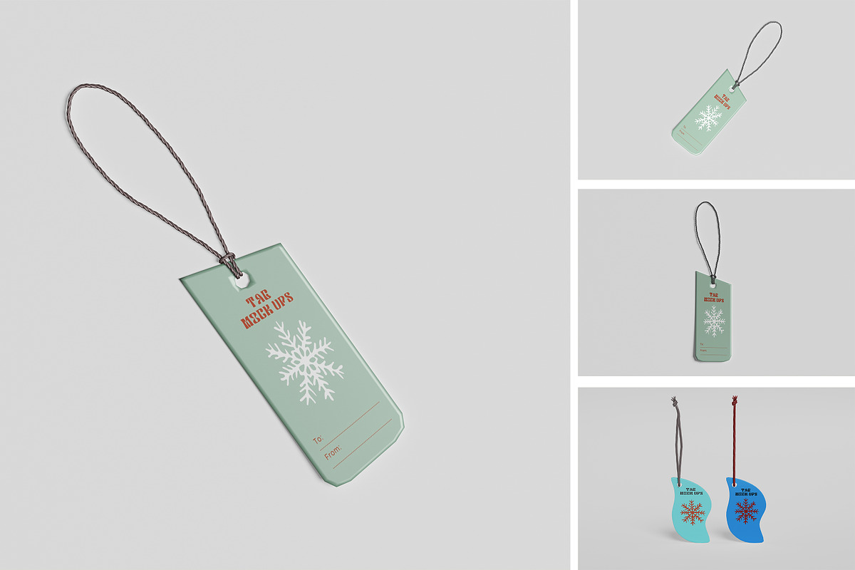 tag mockup, a Print Template by kebunmockup (Photo 1 of 5)