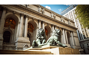 knowledge new york city public, an Architecture Photo by pikepicture