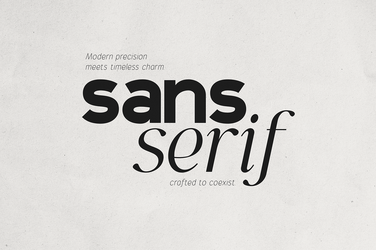 Gorga Font Duo – Modern Sans & Serif, a Serif Font by VP Fonts (Photo 2 of 18)