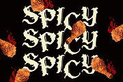 Goreka - Food Branding Font, a Blackletter Font by Pandeka Studio (Thumbnail 5 of 9)