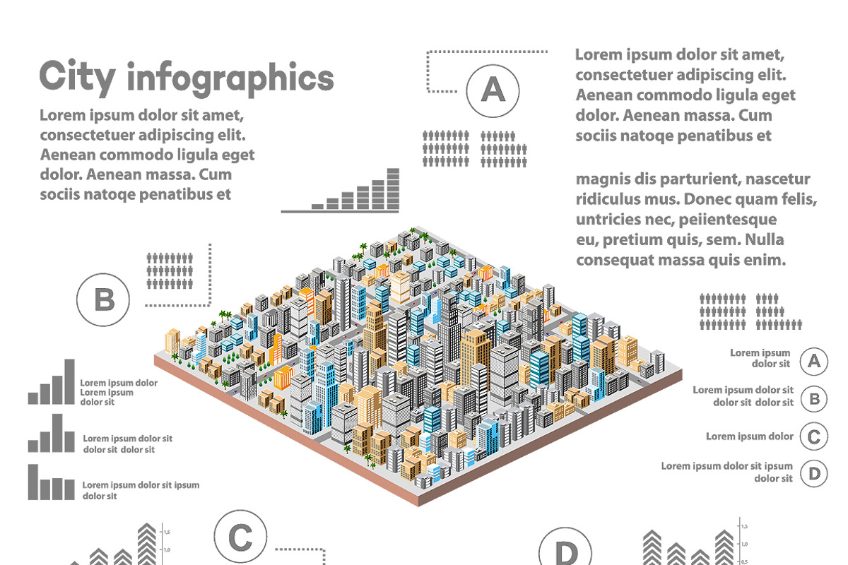 City infographics, a Work Illustration by AlexZeL (Photo 2 of 4)