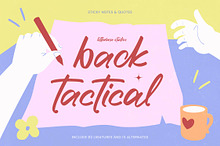 Back Tactical Sticky Notes
