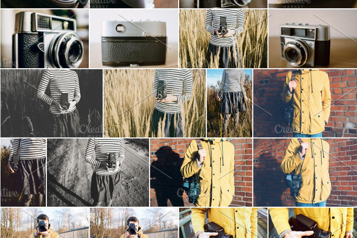 Old School Cameras ~ 52 HQ Photos, a Technology Photo by Barn Images (Photo 7 of 7)
