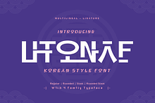 Utonaf - Korean Style Font