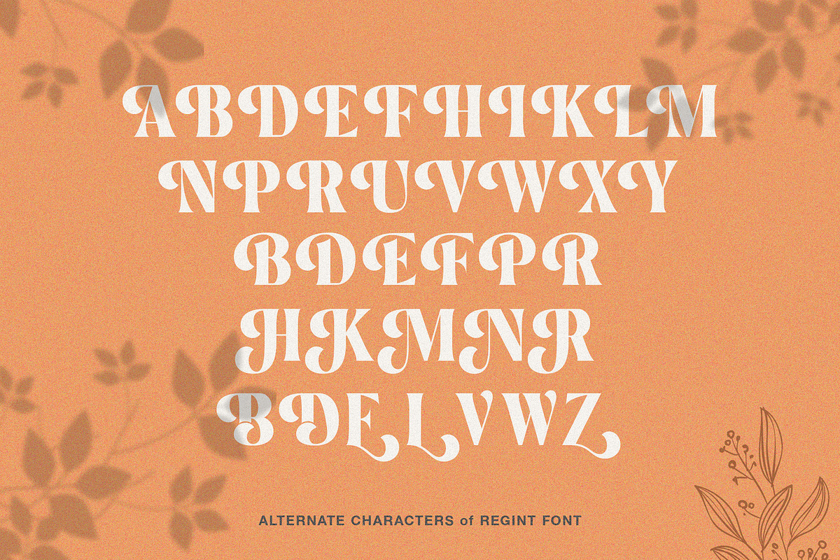 Regint | Display Serif, a Serif Font by Runsell Studio (Photo 12 of 15)