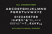 Downey - Powerful Wide Sans, a Sans Serif Font by Sarid Ezra (Thumbnail 9 of 9)