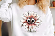 Whimsical flower clipart, an Illustration by SinaCreation (Thumbnail 6 of 11)