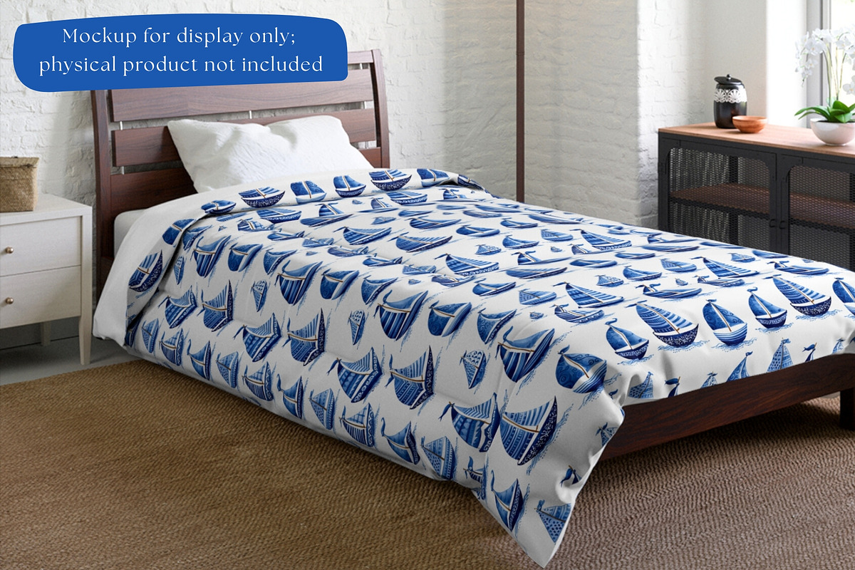 Sea Toile Clipart and Patterns, a Decorative Illustration by Nicole Branger Art (Photo 22 of 28)