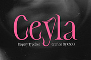 Ceyla – Art Nouveau Font, a Serif Font by Craft Supply Co. (Thumbnail 1 of 8)