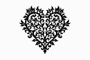 Vintage Heart Vector Design, an Illustration by Creativeshirt (Thumbnail 12 of 21)