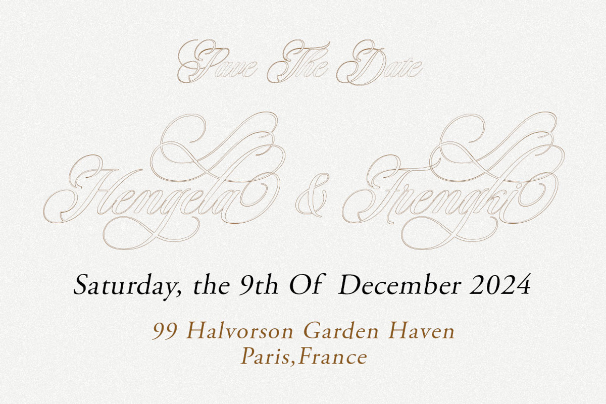 Bridgerton Outline, a Script Font by Has_rizal (Photo 9 of 15)