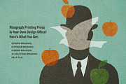 Printing Press Procreate Brushes, a Brush Add-On by pixelbuddha.net (Thumbnail 2 of 11)