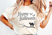 Happy Halloween Black Cat PNG, an Illustration by SharpMarketplace (Thumbnail 2 of 9)