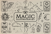 Magic illustration set, an Illustration by Onceli*art (Thumbnail 1 of 11)