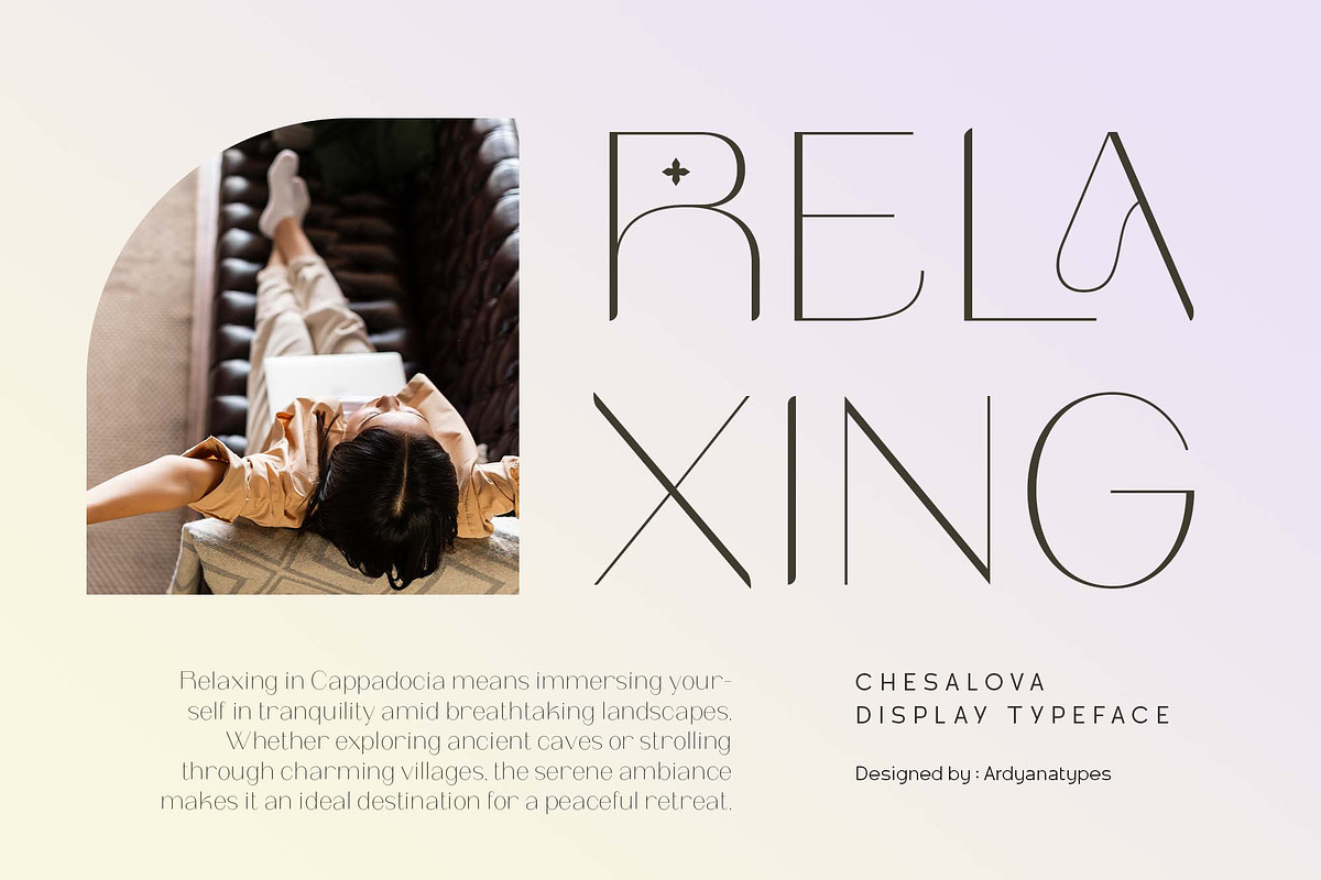 Chesalova - Unique Typeface, a Sans Serif Font by Ardyanatypes (Photo 4 of 12)