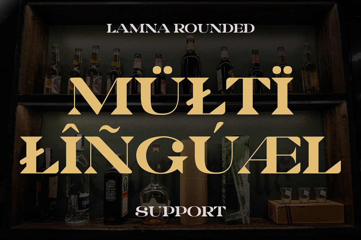 Lamna Rounded, a Serif Font by Craft Supply Co. (Photo 6 of 8)