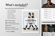 Fitness Coach Ebook Template Canva, a Magazine Template by DigiPax (Thumbnail 2 of 11)