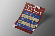 World Cup Match Schedule Flyer, a Flyer Template by Neermana (Thumbnail 3 of 4)