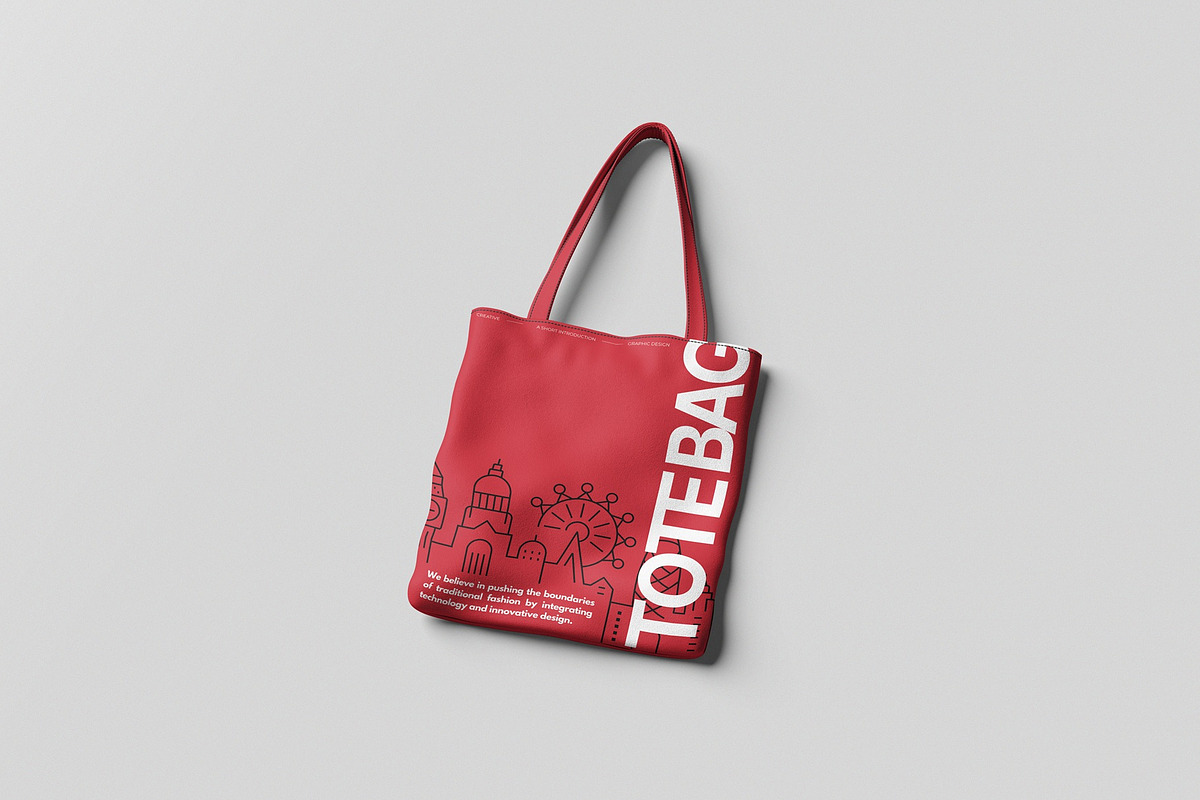 Tote Bag Mockup, a Packaging Mockup by hokagata (Photo 3 of 5)