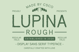 Lupina Rough