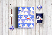 Winter Pattern, Illustrations, Cards, an Illustration by Dasha Efremova (Thumbnail 2 of 4)