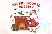 Christmas Png, Goose PNG, an Illustration by Sublimation Artist (Thumbnail 1 of 9)