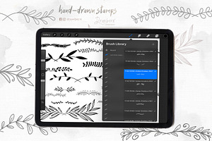 Leaf Divider 43 Stamp Brushes 007