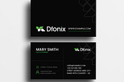 Sleek Modern Business Card Template, a Business Card Template by MightyDesign (Thumbnail 3 of 6)