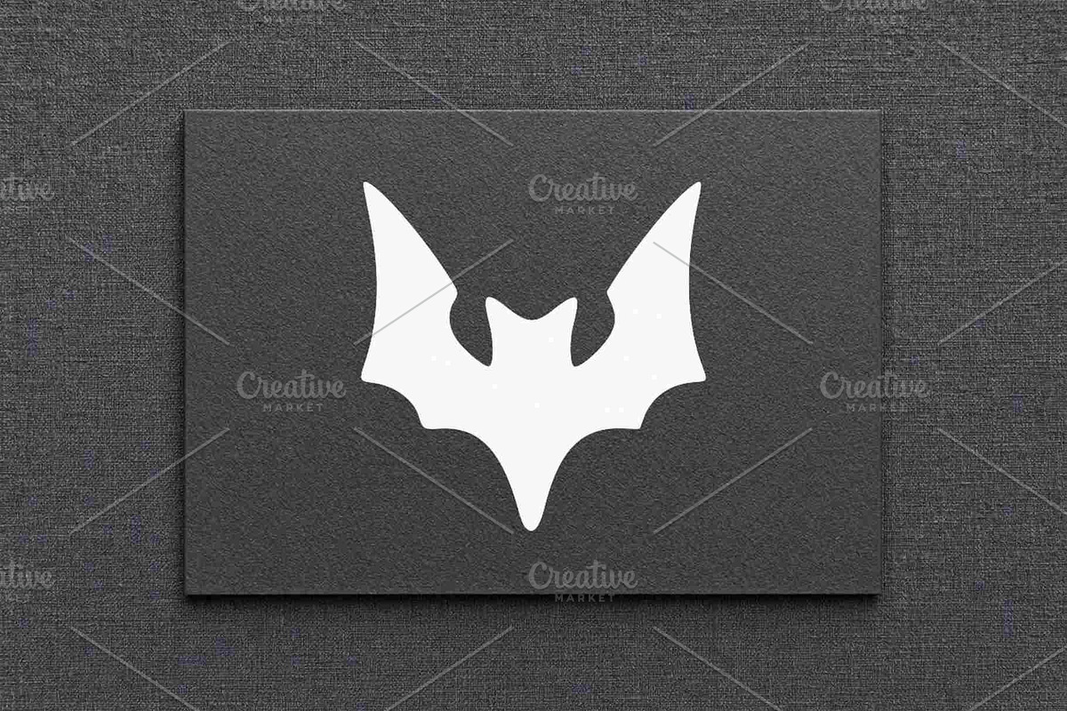 Gothic Bat Silhouette Vector, an Animal Illustration by Vectorium Studio (Photo 4 of 4)